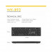  Fantech WK-893 Wireless Keyboard Mouse Combo